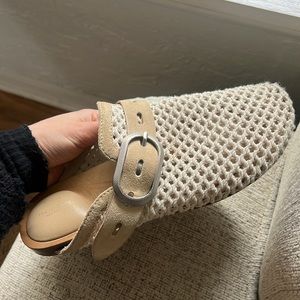 Rag & Bone Crochet Mules